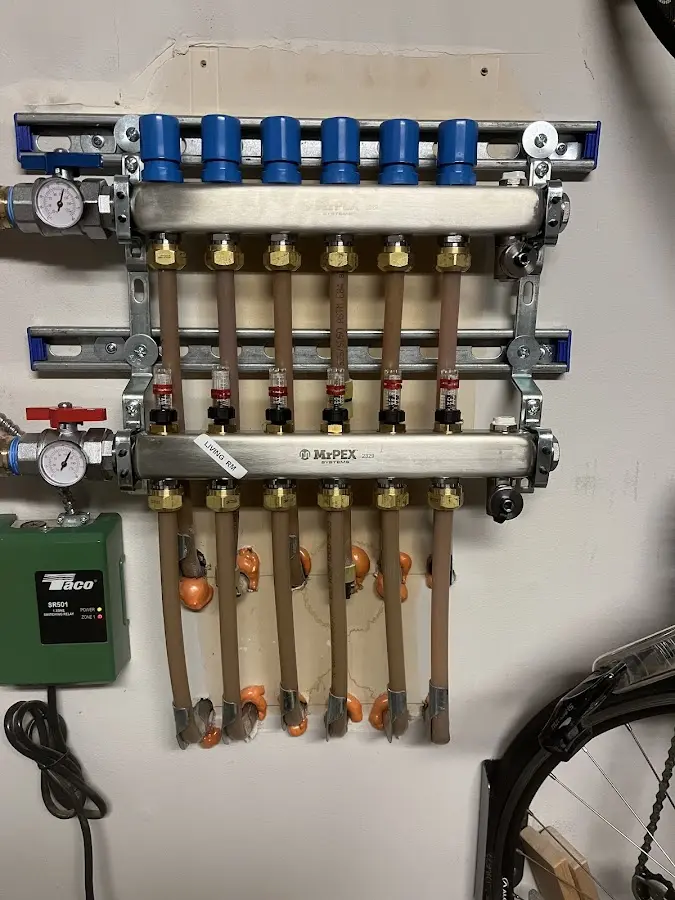 Plumber performing Leak Detection at a residential property in Kaneohe Base